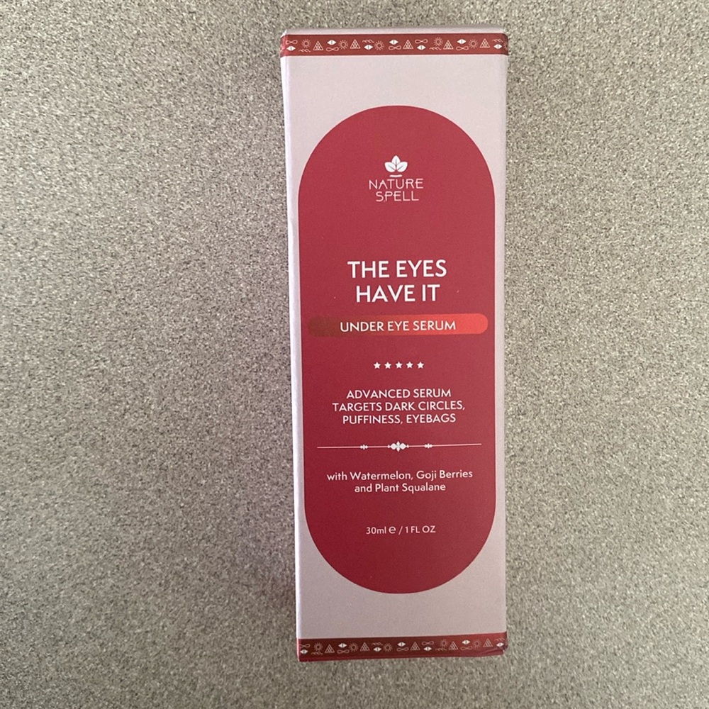 Nature Spell- The Eyes Have It. UNDER EYE SERUM